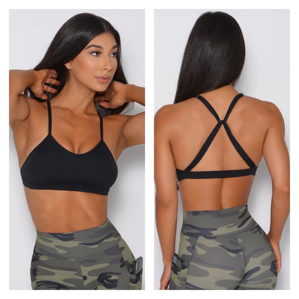 SOLD Bombshell Sportswear Braid Back Sports Bra